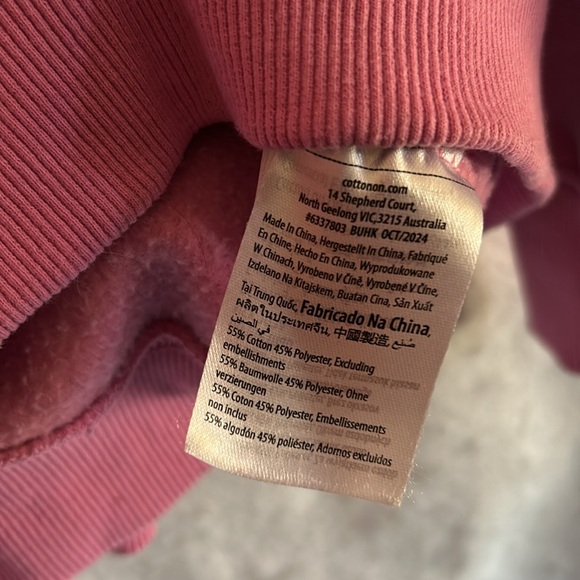 Cotton In BODY Pink Crewneck Wellness Club Sweatshirt - Picture 12 of 12